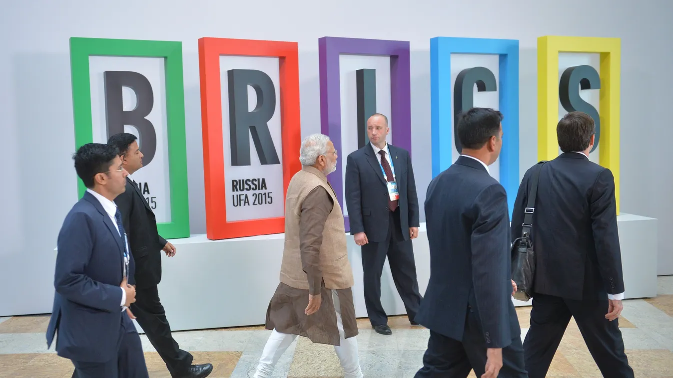 Group photograph of BRICS leaders and the leaders of the invited states landscape 