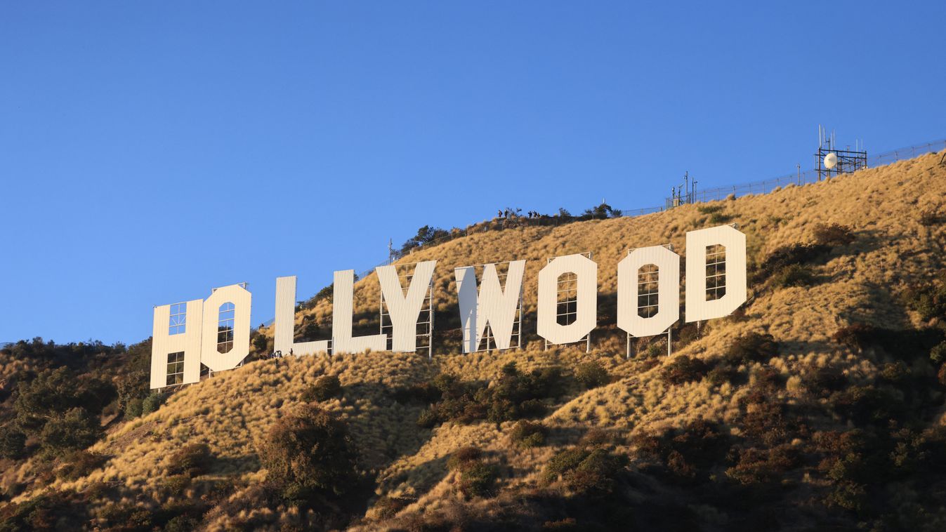 Hollywood, sign, felirat, USA, Egyesült, Államok, Los Angeles, Kalifornia, 