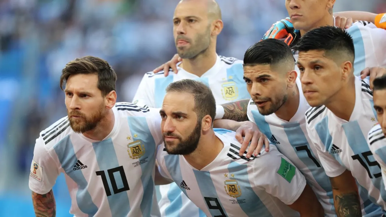 argentin fociválogatott, Lionel Messi, Éver Banega, Gonzalo Higuain 