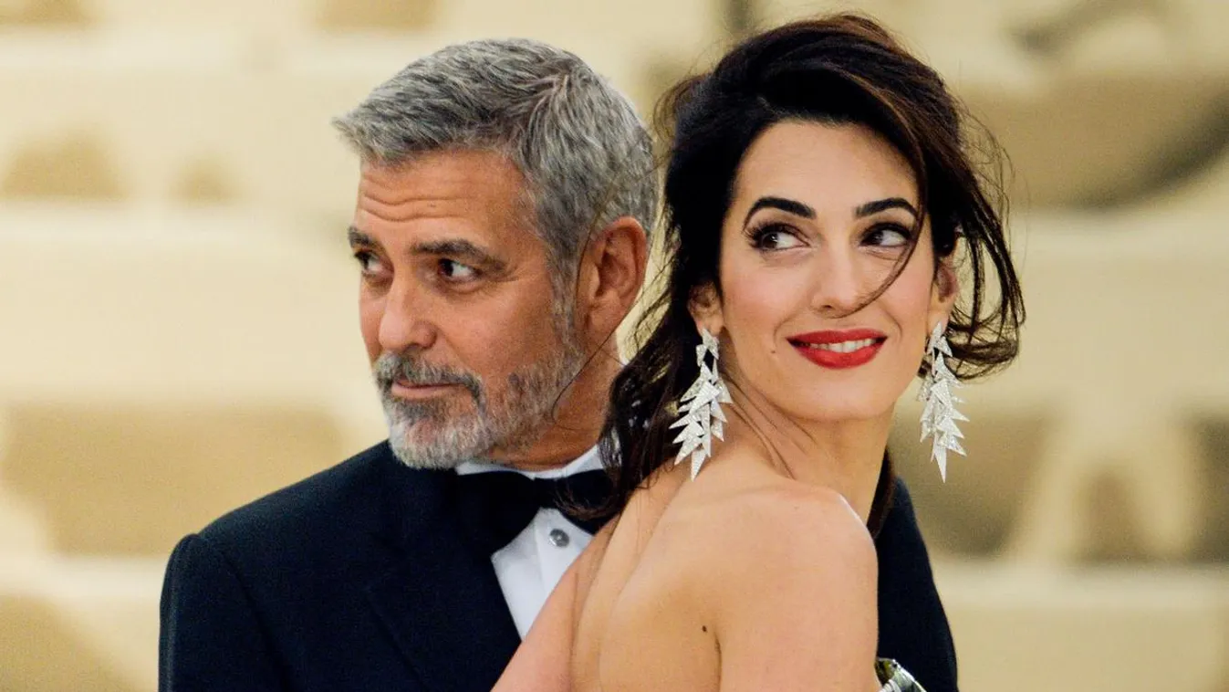 George Clooney és Amal Clooney 