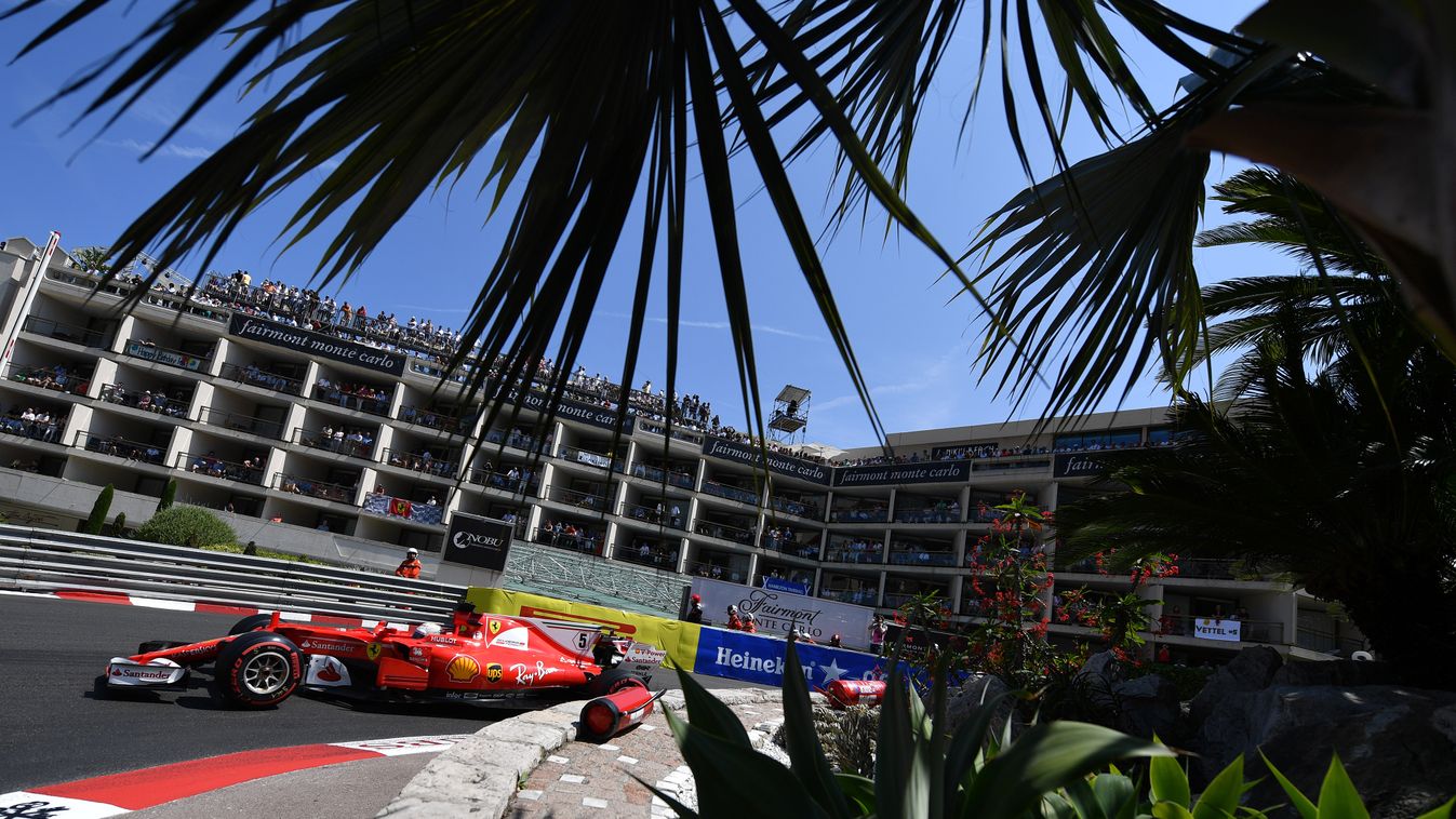 Forma-1, Monacói Nagydíj 2017, Sebastian Vettel, Ferrari 