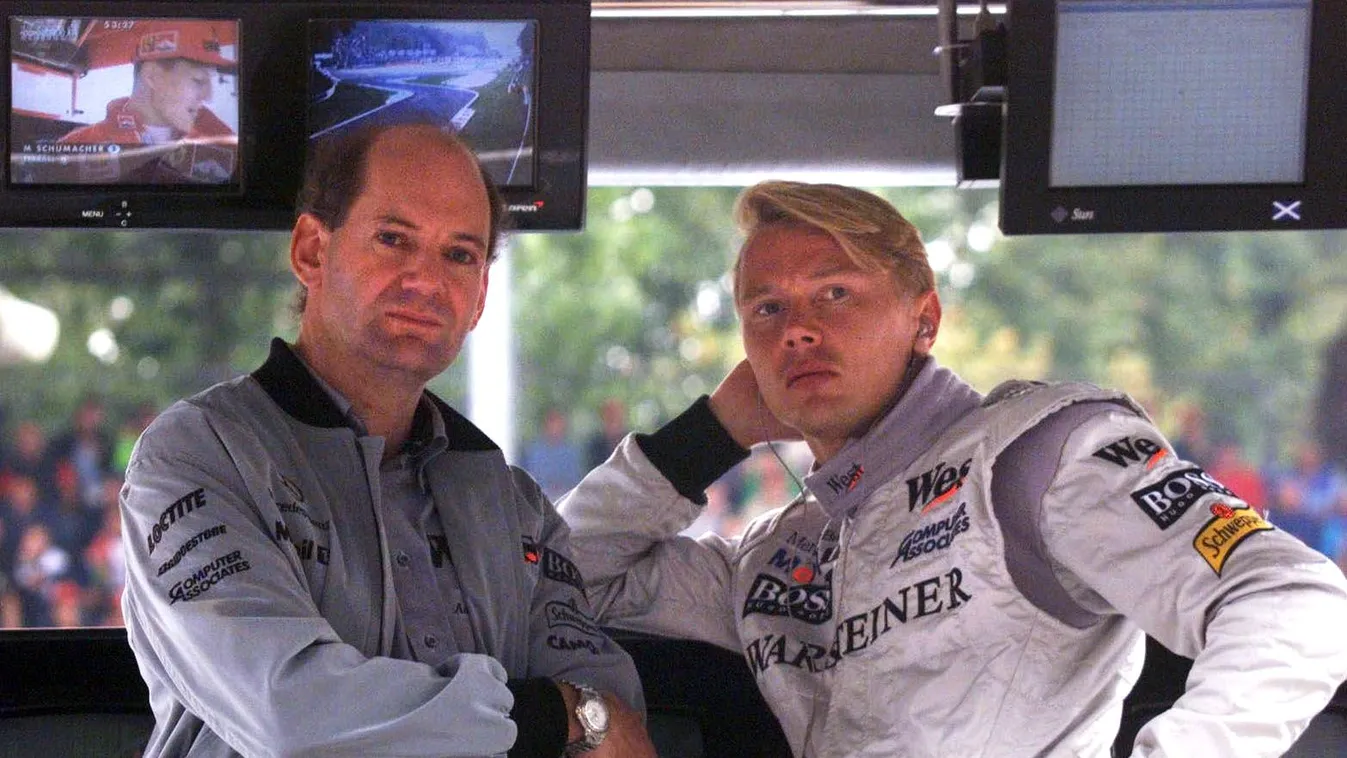 Forma-1, Adrian Newey, Mika Häkkinen, McLaren-Mercedes 