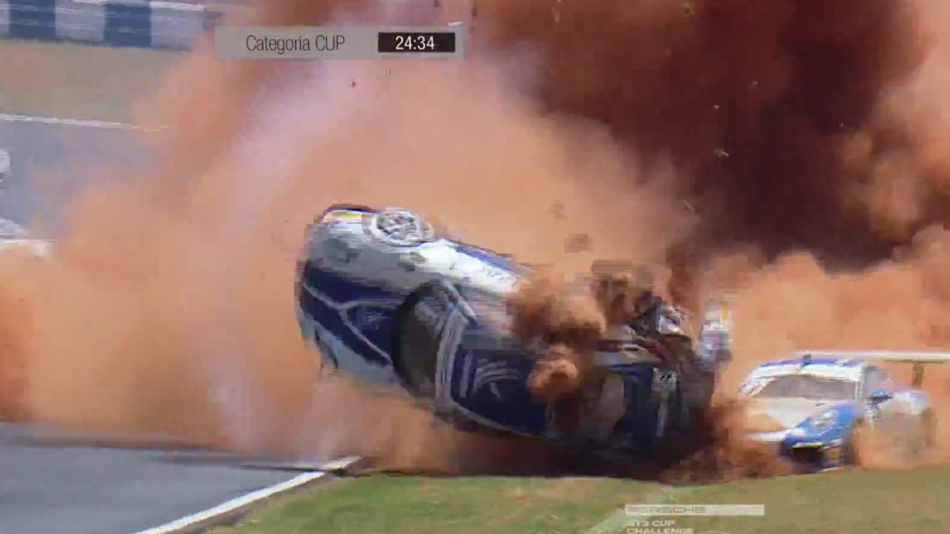 Porsche, Pedro Piquet, baleset 