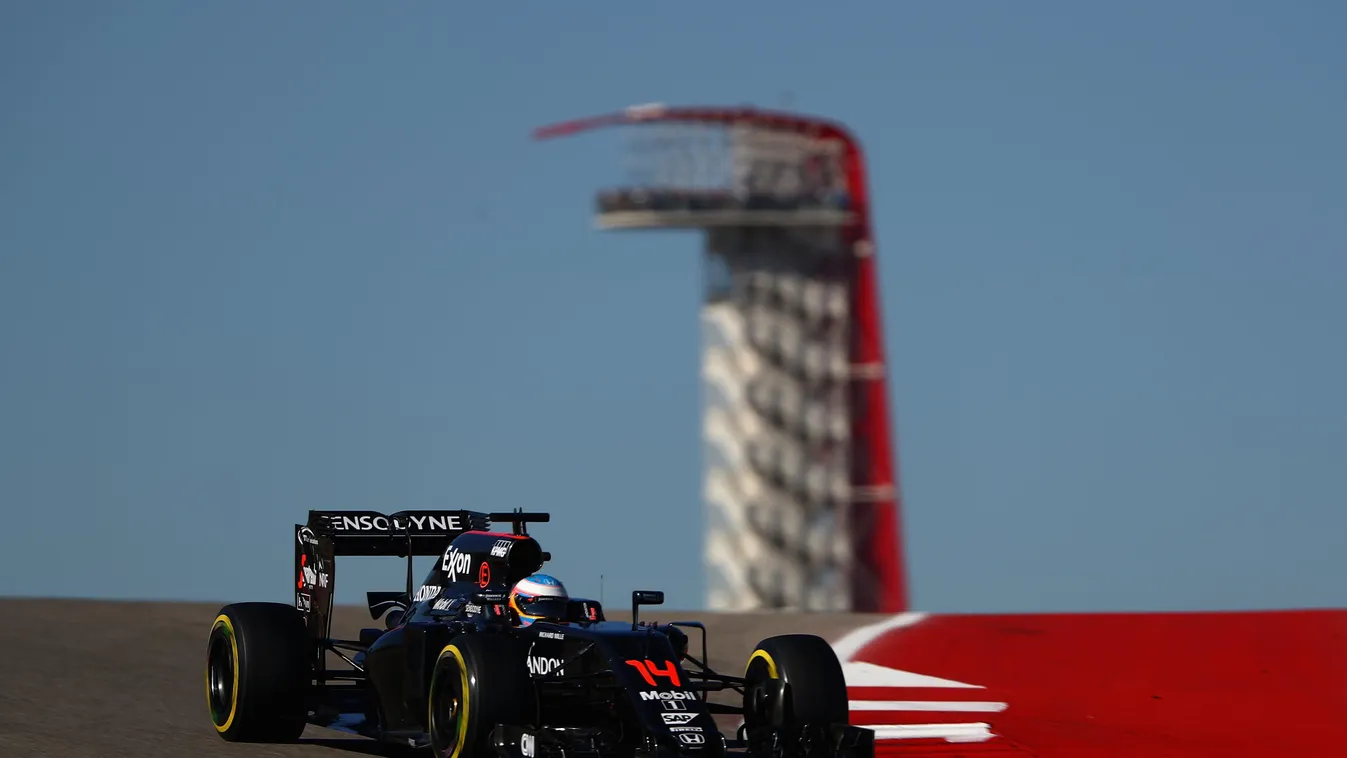Forma-1, Fernando Alonso, McLaren, USA Nagydíj 