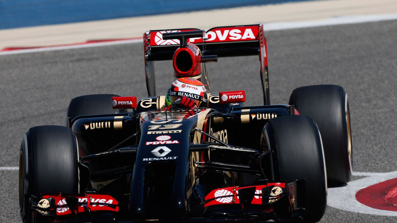 Forma-1, Lotus, Pastor Maldonado, teszt 