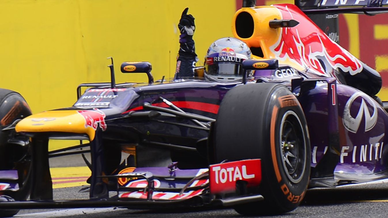 Sebastian Vettel az Olasz Nagydíj befutójában