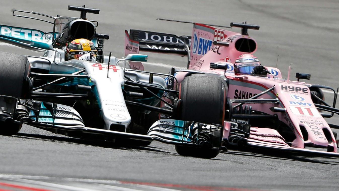 Forma-1, Lewis Hamilton, Mercedes, Sergio Pérez, Force India 
