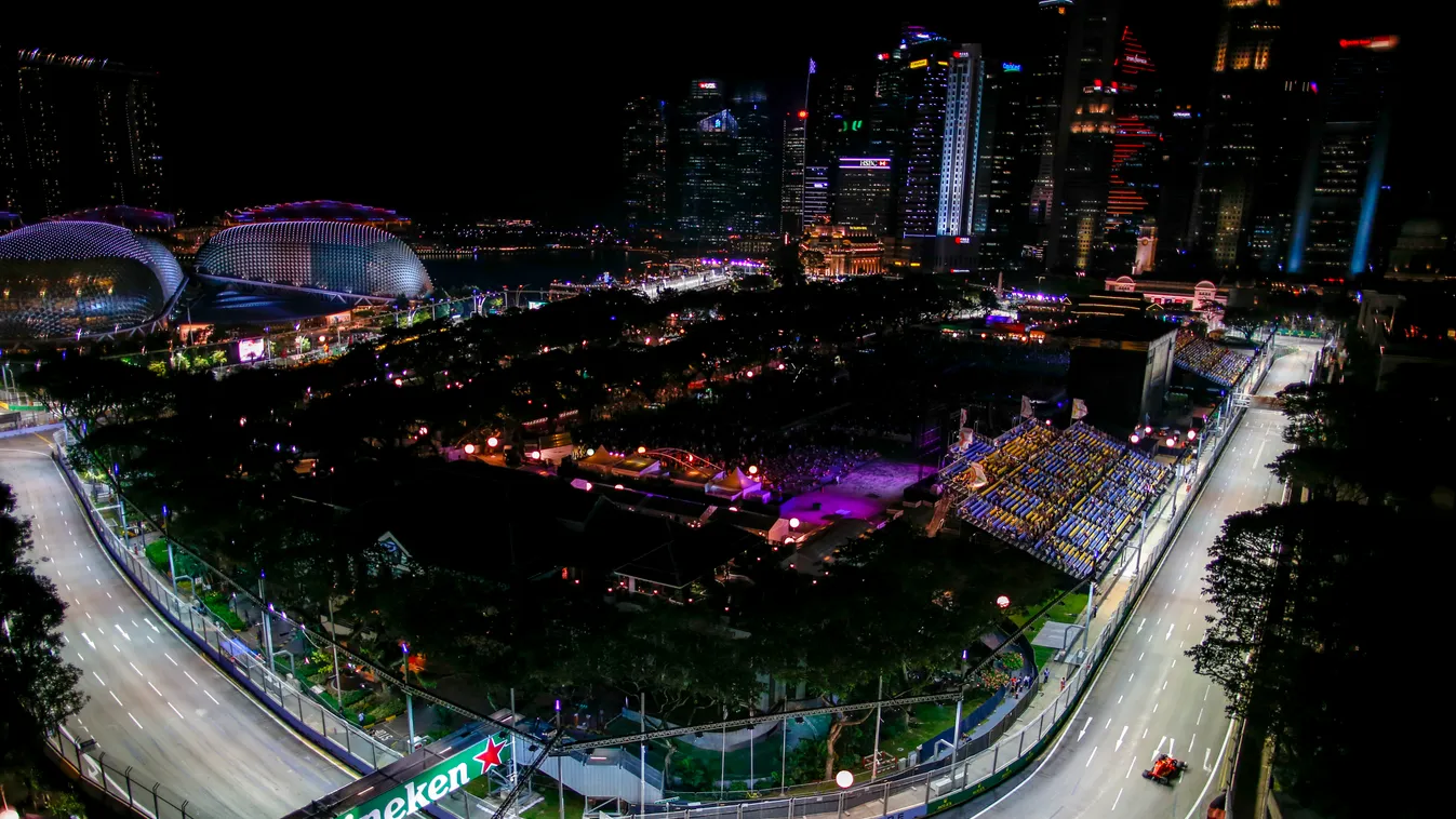 Forma-1, Szingapúri Nagydíj, Kimi Räikkönen, Ferrari, Daniel Ricciardo, Red Bull 