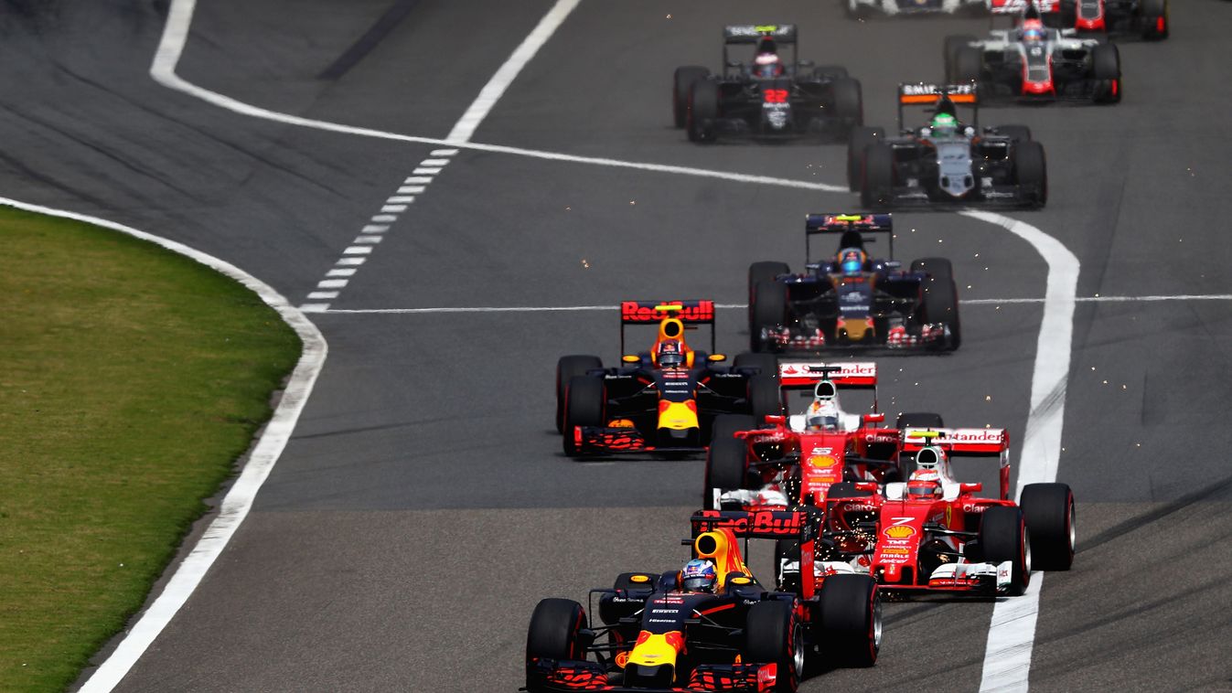 Forma-1, Daniel Ricciardo, Red Bull Racing, Kínai Nagydíj, rajt 
