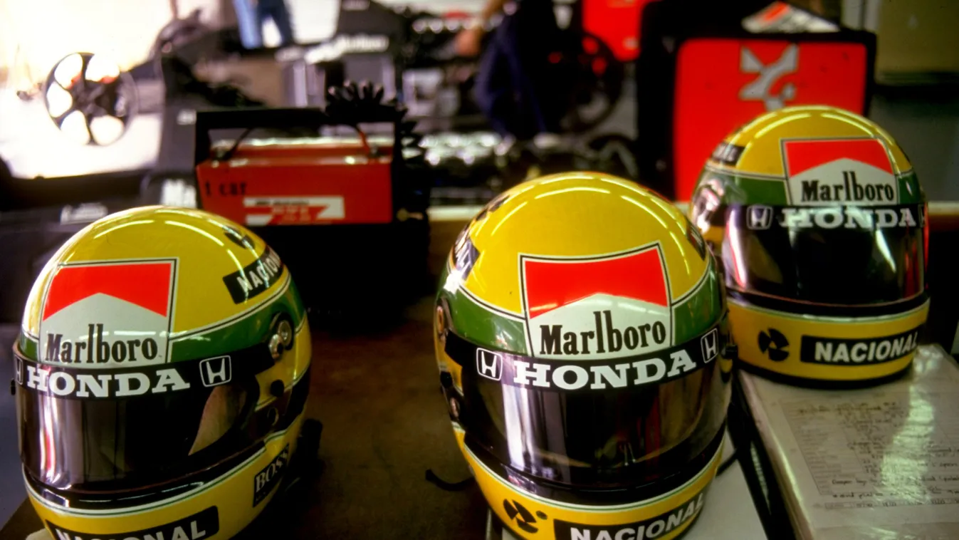 Forma-1, Ayrton Senna, sisak 