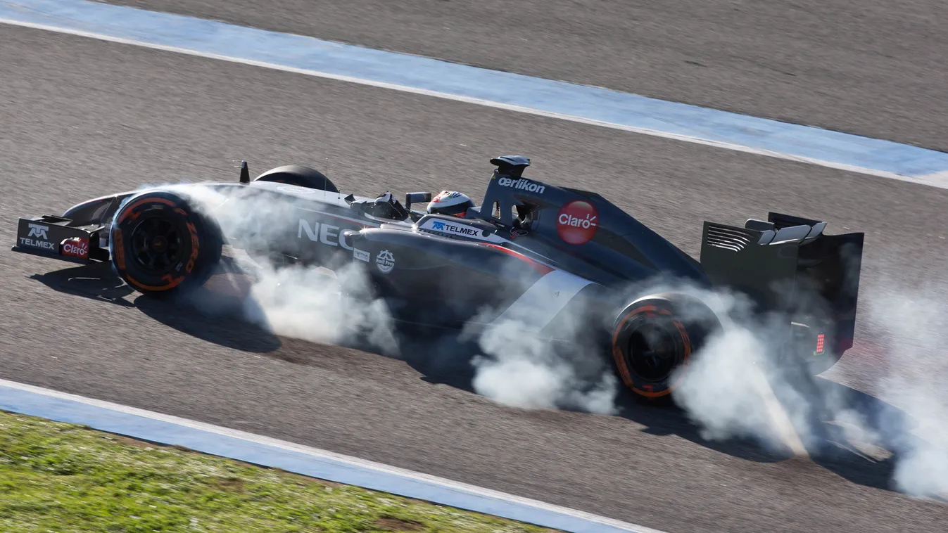 Forma-1, Sauber, Adrian Sutil, teszt 