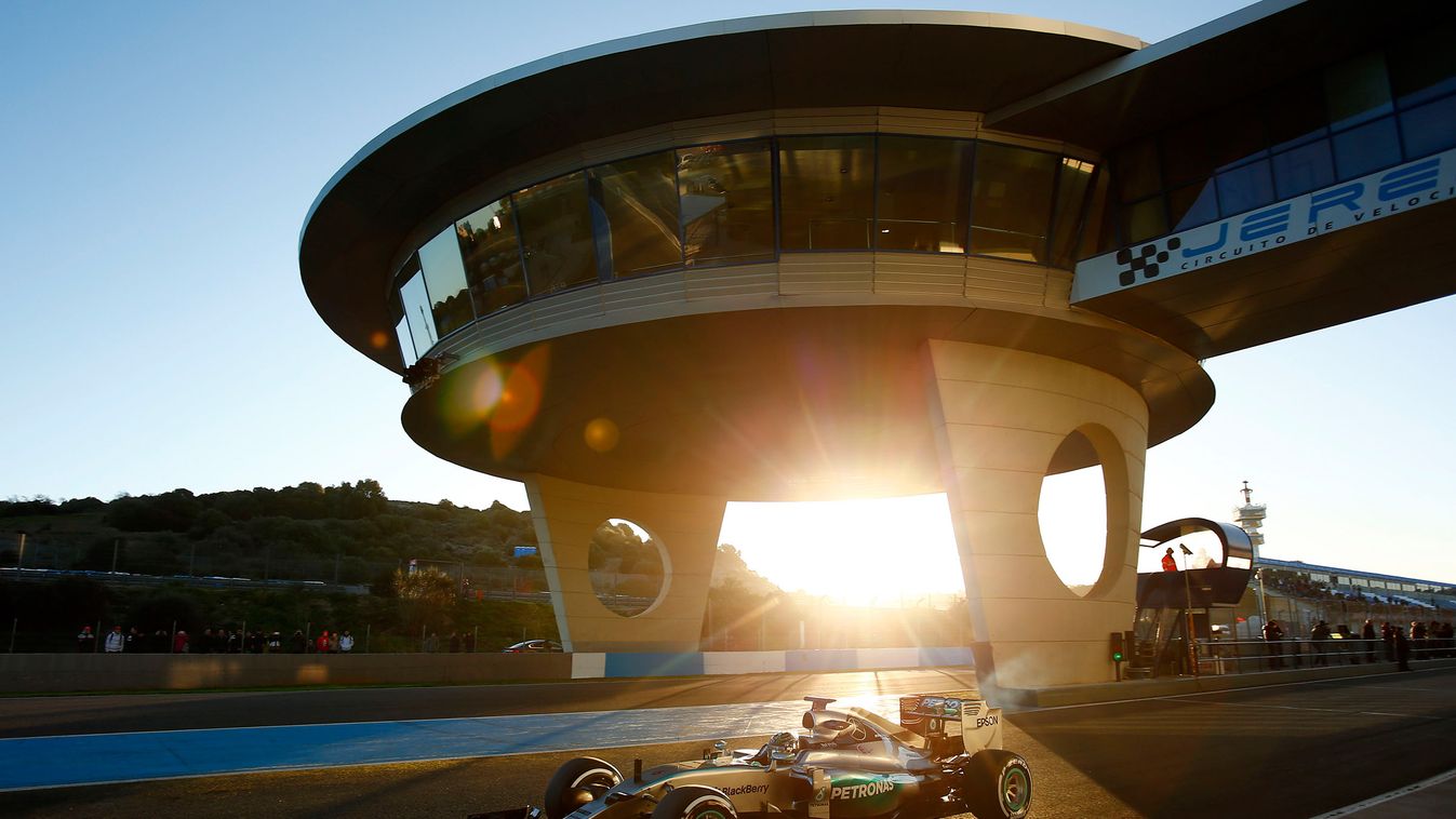 Forma-1, Nico Rosberg, Mercedes, teszt, Jerez 