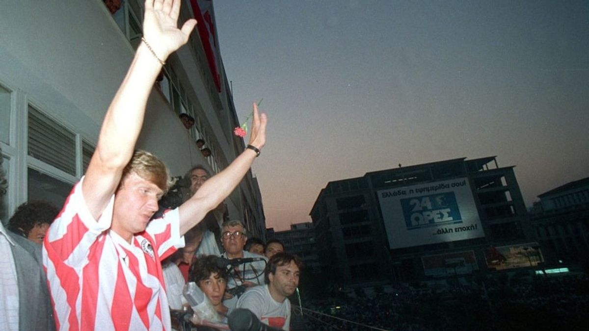 Az Olimpiakosznál Détári Lajosra még mindig legendaként emlékeznek