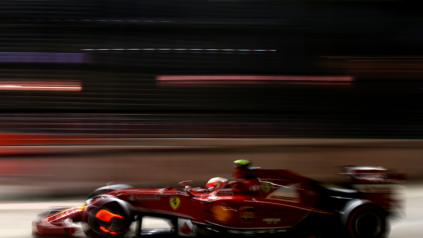 Forma-1, Kimi Räikkönen, Scuderia Ferrari, Szingapúri Nagydíj 2014 