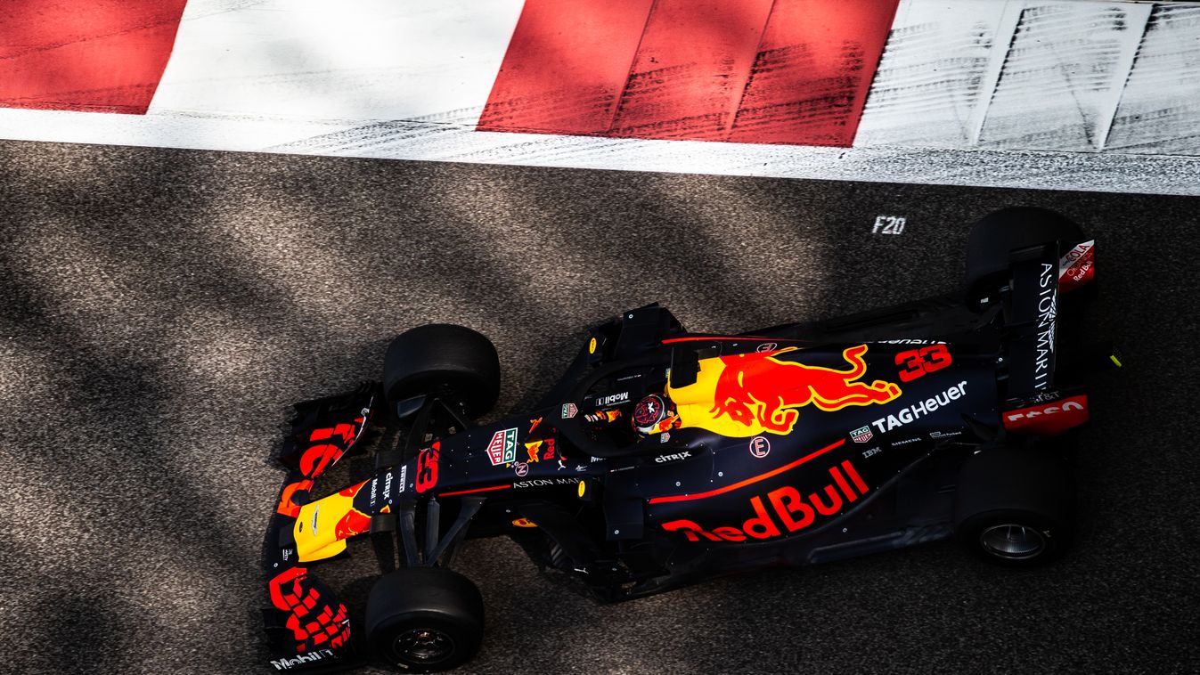Forma-1, Max Verstappen, Red Bull Racing, Abu-dzabi teszt 