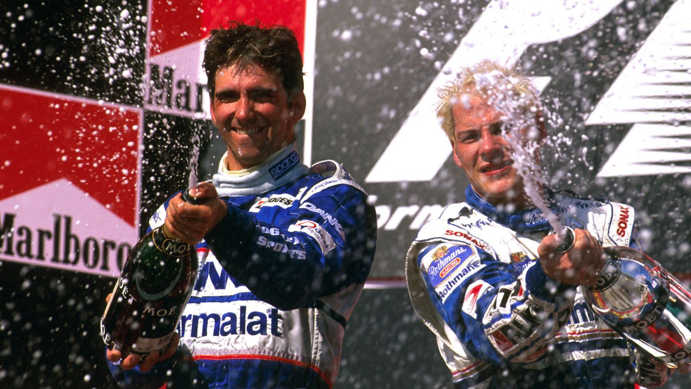 Forma-1, Magyar Nagydíj 1997, Damon Hill, Arrows-Yamaha, Jacques Villeneuve, Williams-Renault 