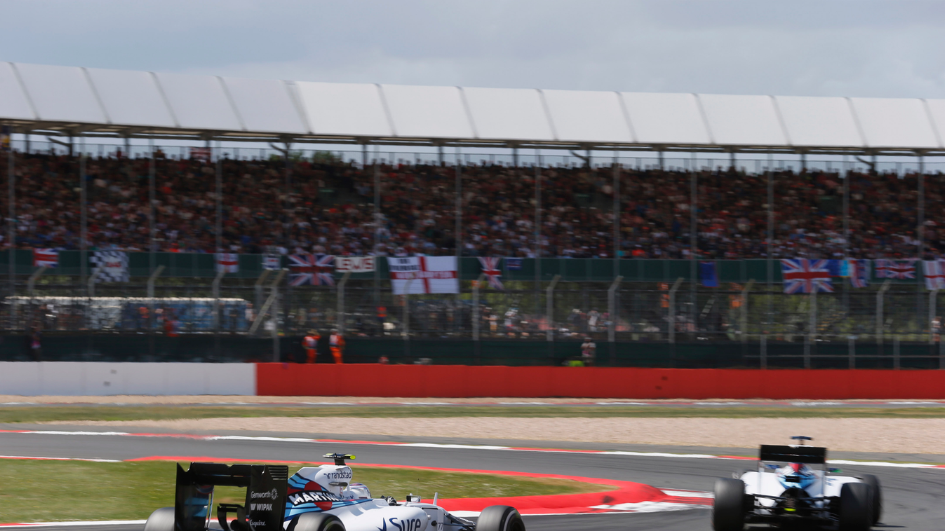Forma-1, Felipe Massa, Valtteri Bottas, Williams, Brit Nagydíj, Silverstone 