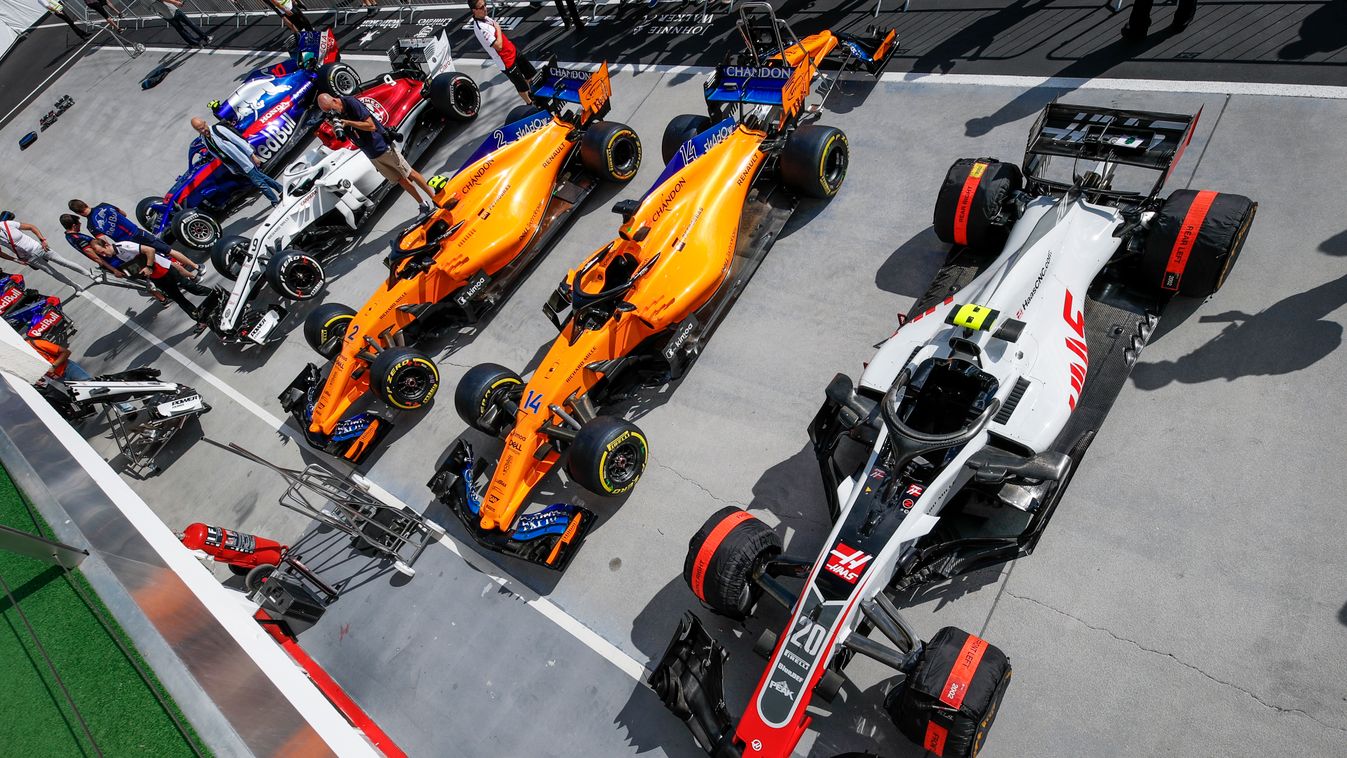 Forma-1, Haas, McLaren, Sauber, Toro Rosso 