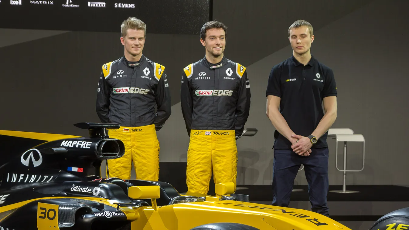 Forma-1, Nico Hülkenberg, Jolyon Palmer, Szergej Szirotkin, Renault, R.S.17, bemutató 