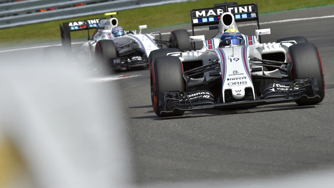 Forma-1, Felipe Massa, Williams Martini Racing, Valtteri Bottas, Belga Nagydíj 
