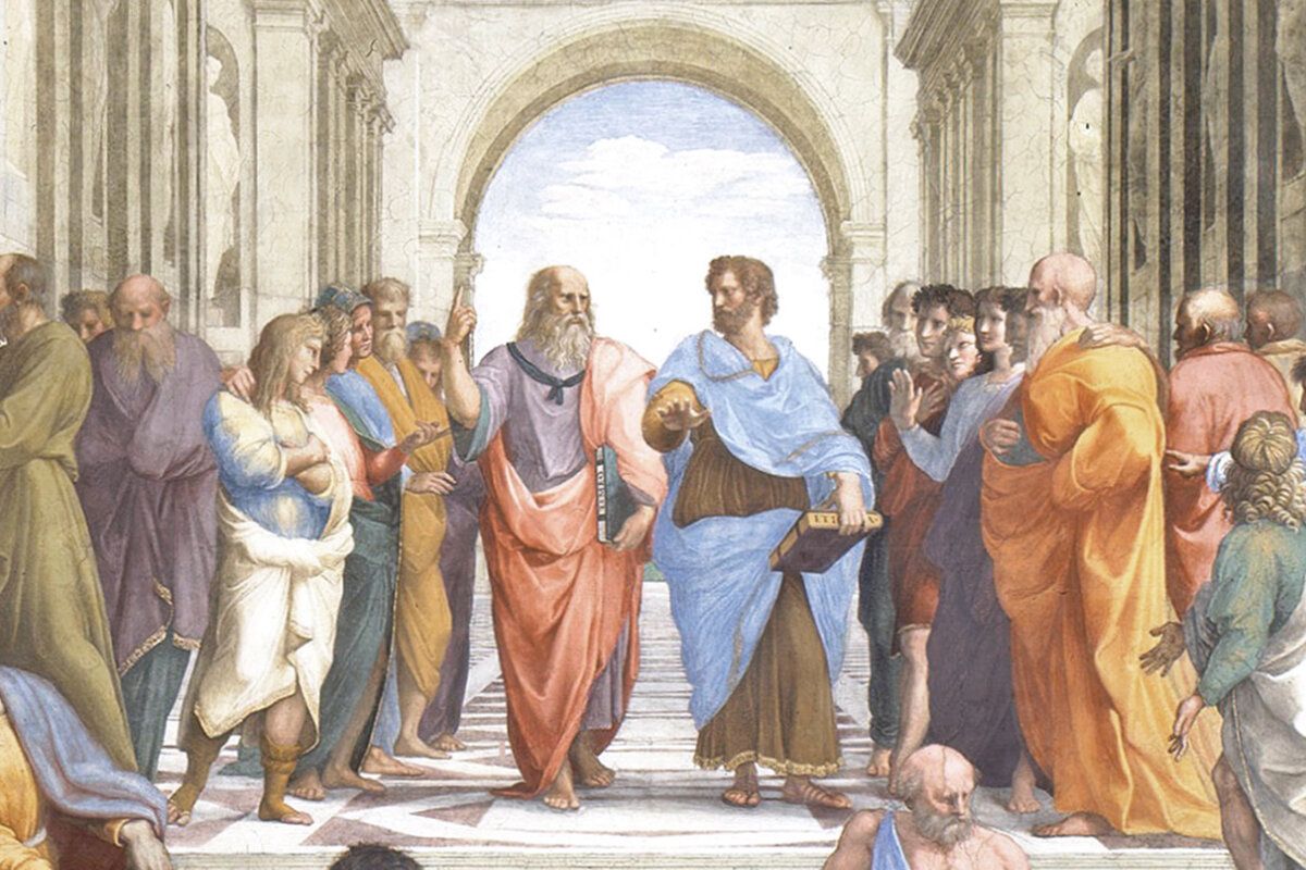 Platón és Arisztotelész 