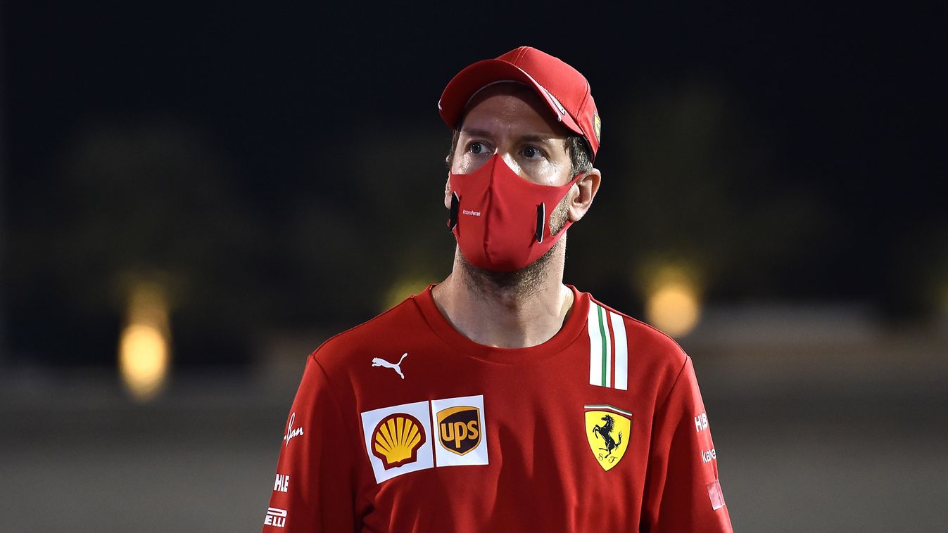 Forma-1, Sebastian Vettel, Ferrari, Szahíri Nagydíj 2020, csütörtök 