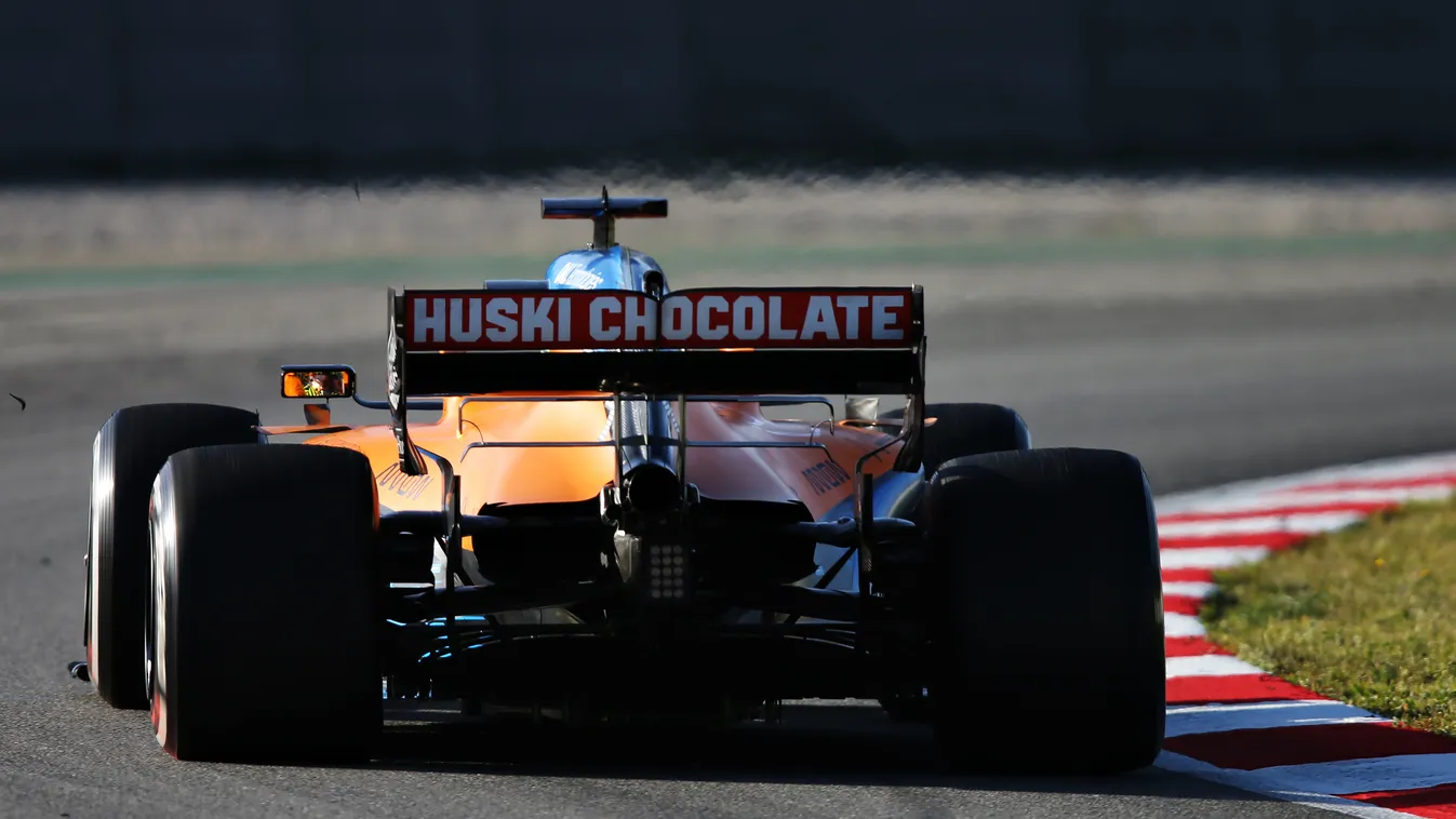 Forma-1, Lando Norris, McLaren, Barcelona teszt 