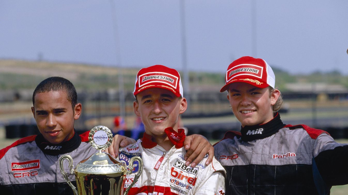Forma-1, Lewis Hamilton, Robert Kubica, Nico Rosberg, Gokart-világbajnokság 2000 