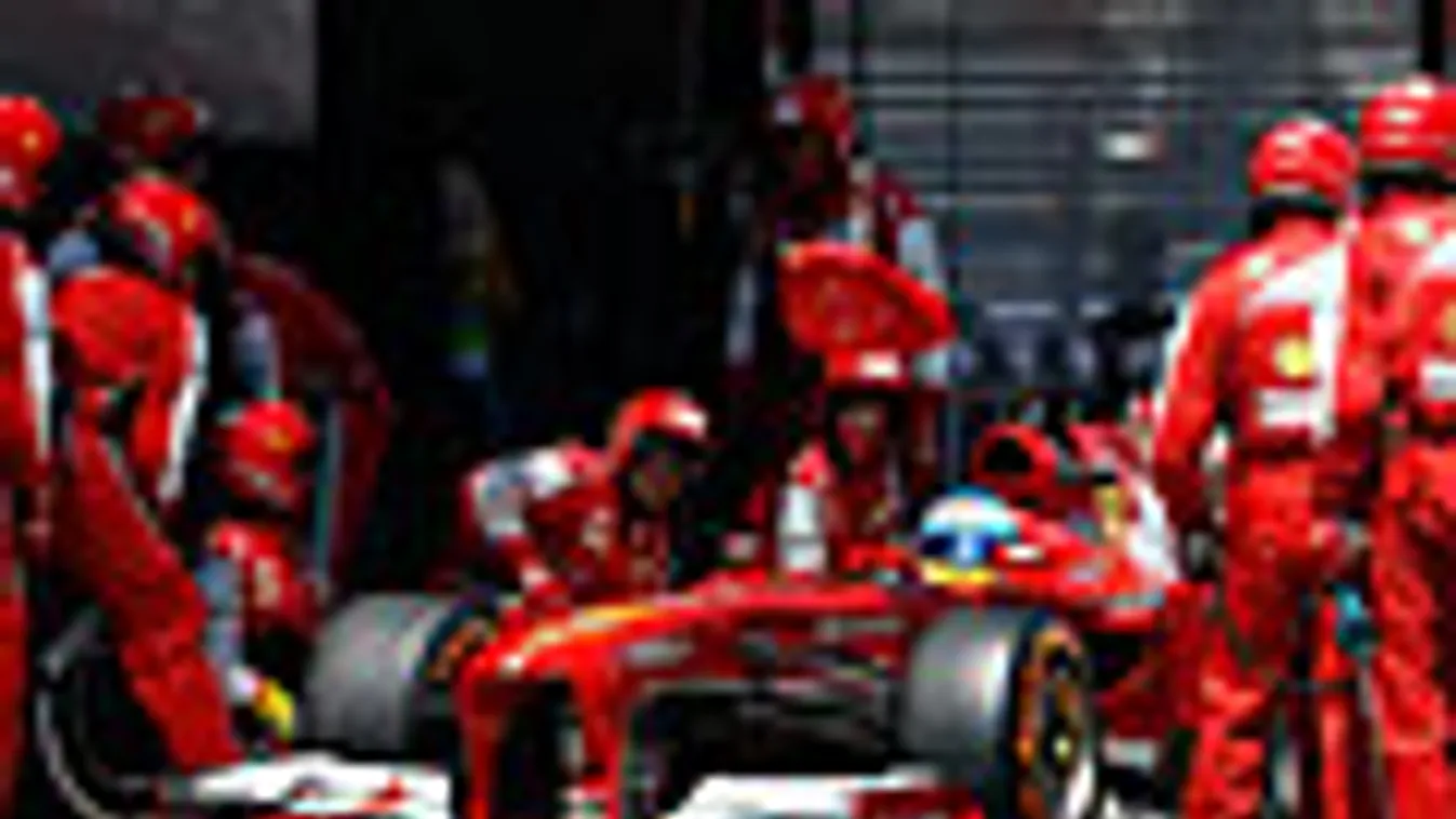 Forma-1, Fernando Alonso, kerékcsere, Ferrari, Spanyol Nagydíj