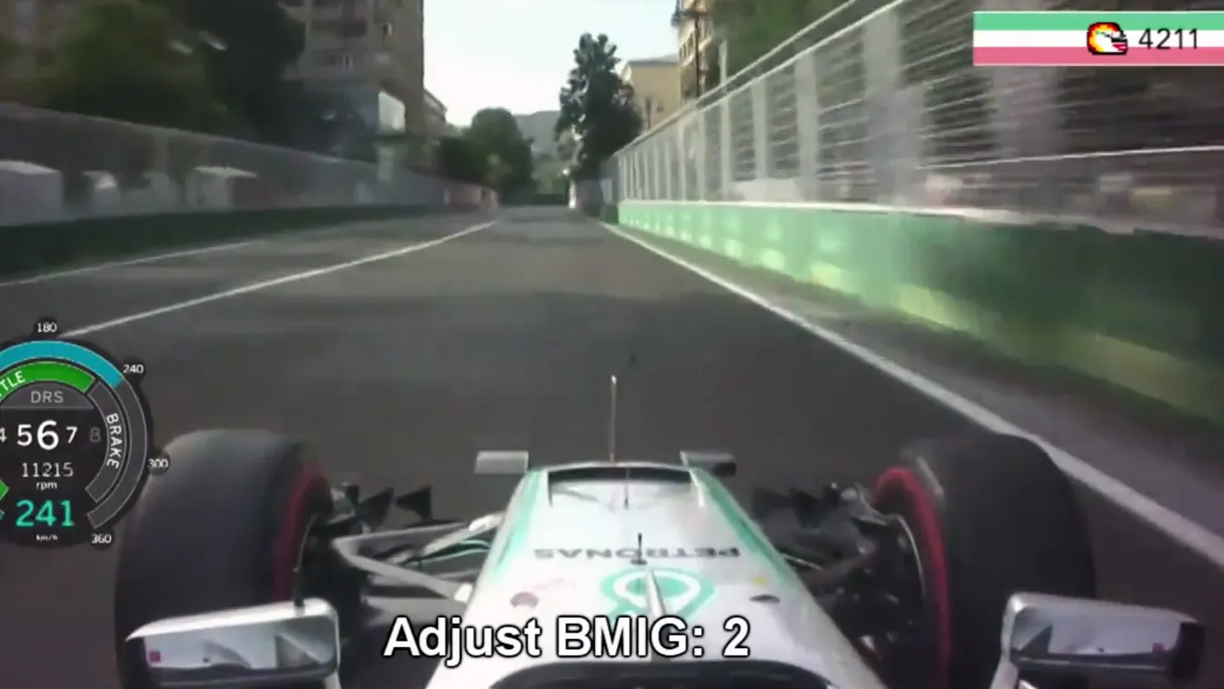 Forma-1, Nico Rosberg, Mercedes, belső kamera 