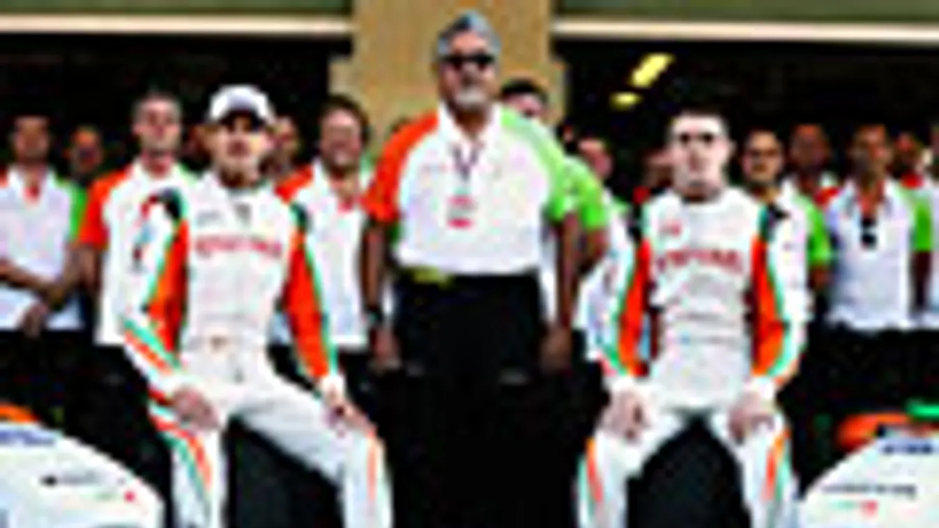 Forma-1, Adrian Sutil, Vijay Mallya, Paul di Resta, Force India