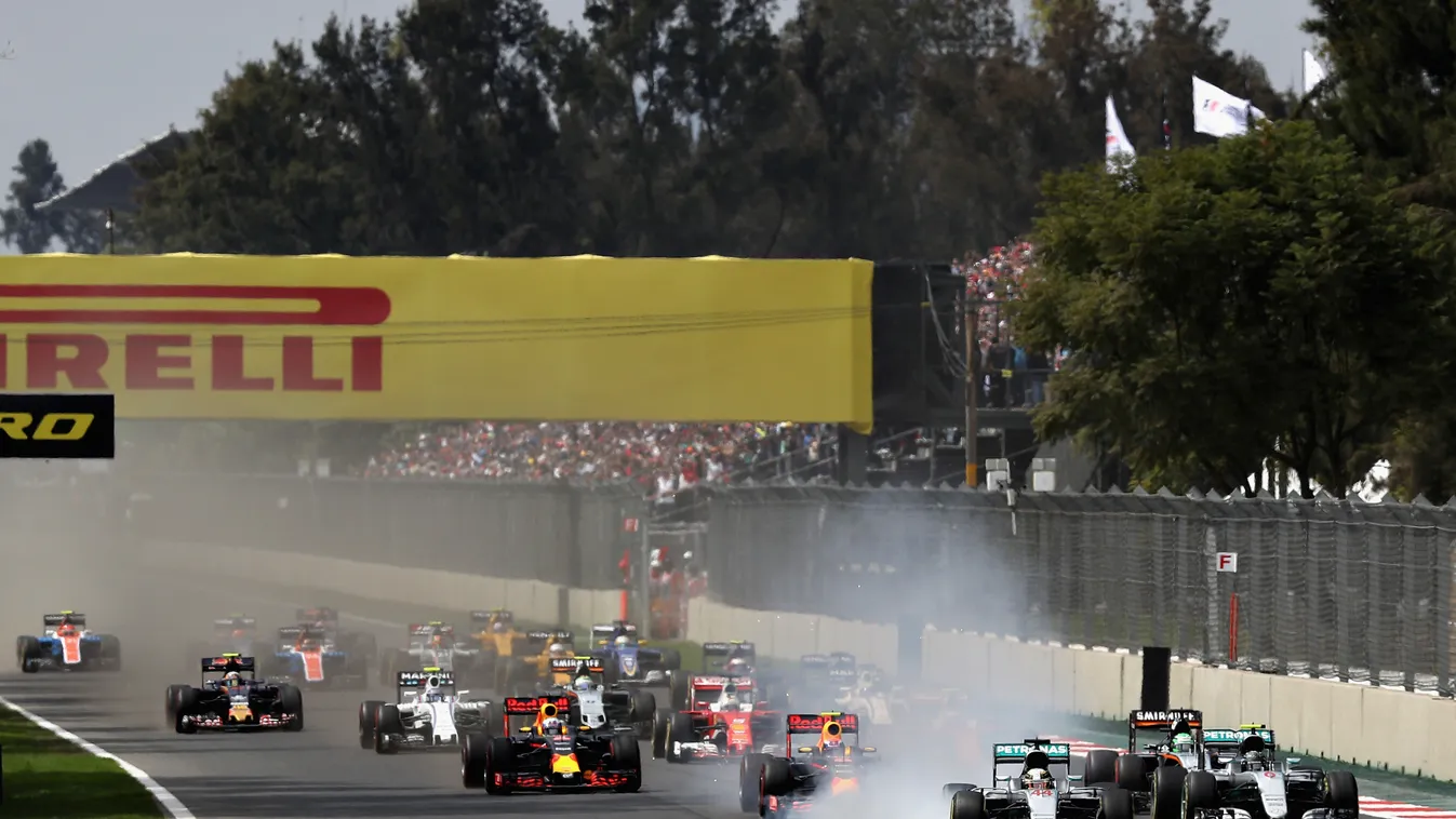 Forma-1, Lewis Hamilton, Mercedes AMG Petronas, Mexikói Nagydíj, rajt 