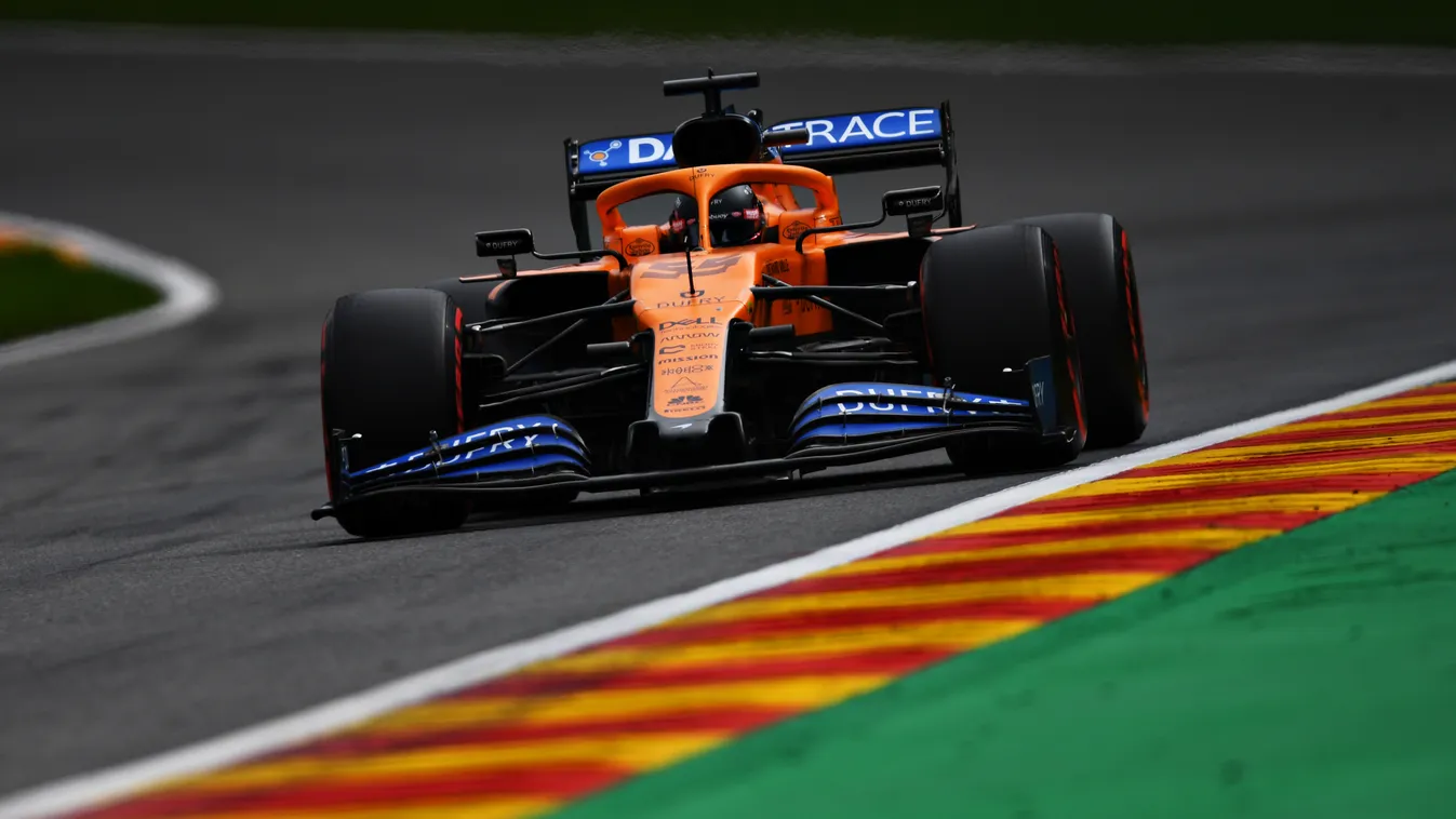 Forma-1, Carlos Sainz, McLaren, Belga Nagydíj 2020, szombat 