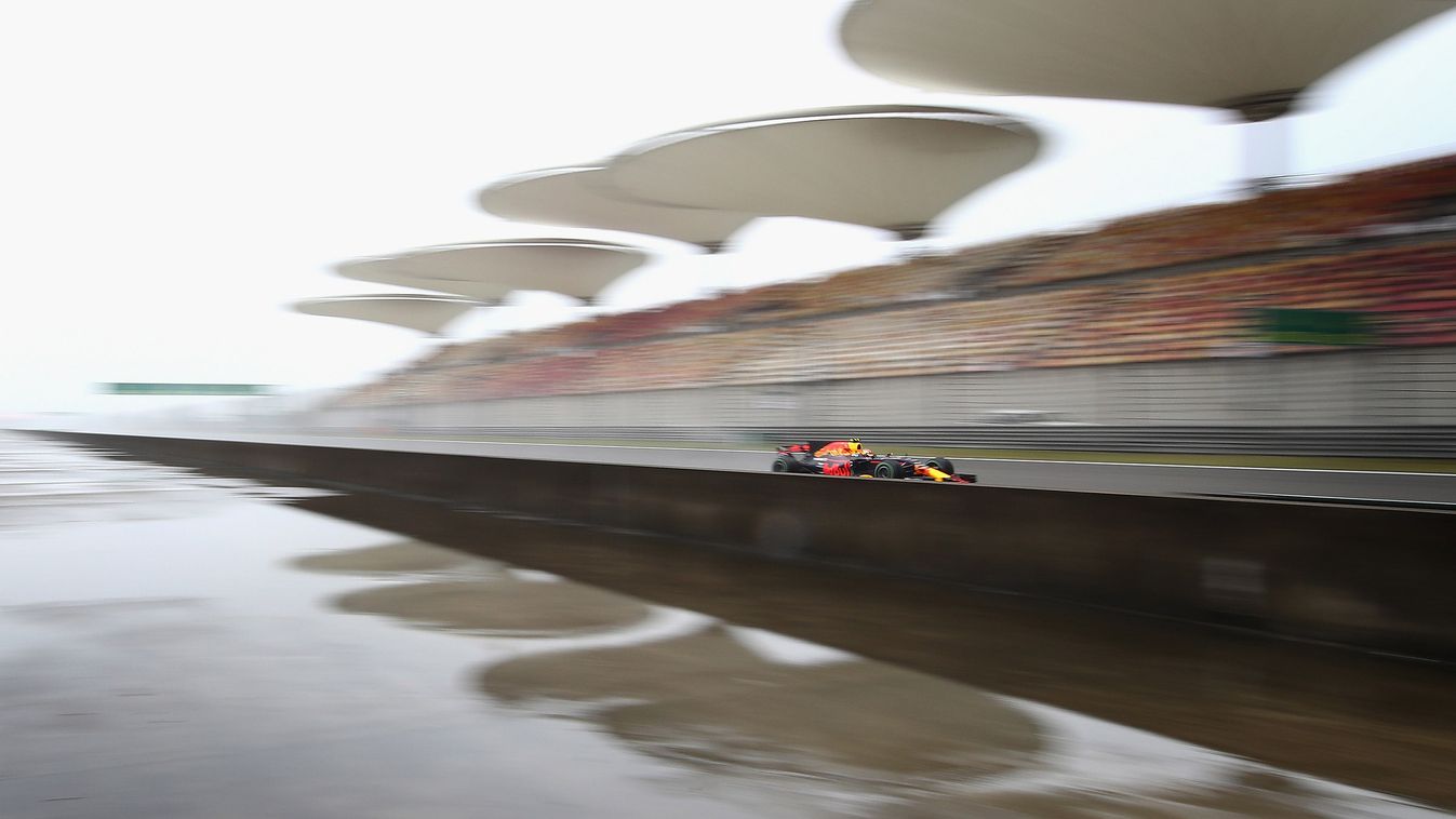 Forma-1, Max Verstappen, Red Bull, Kínai Nagydíj, eső 