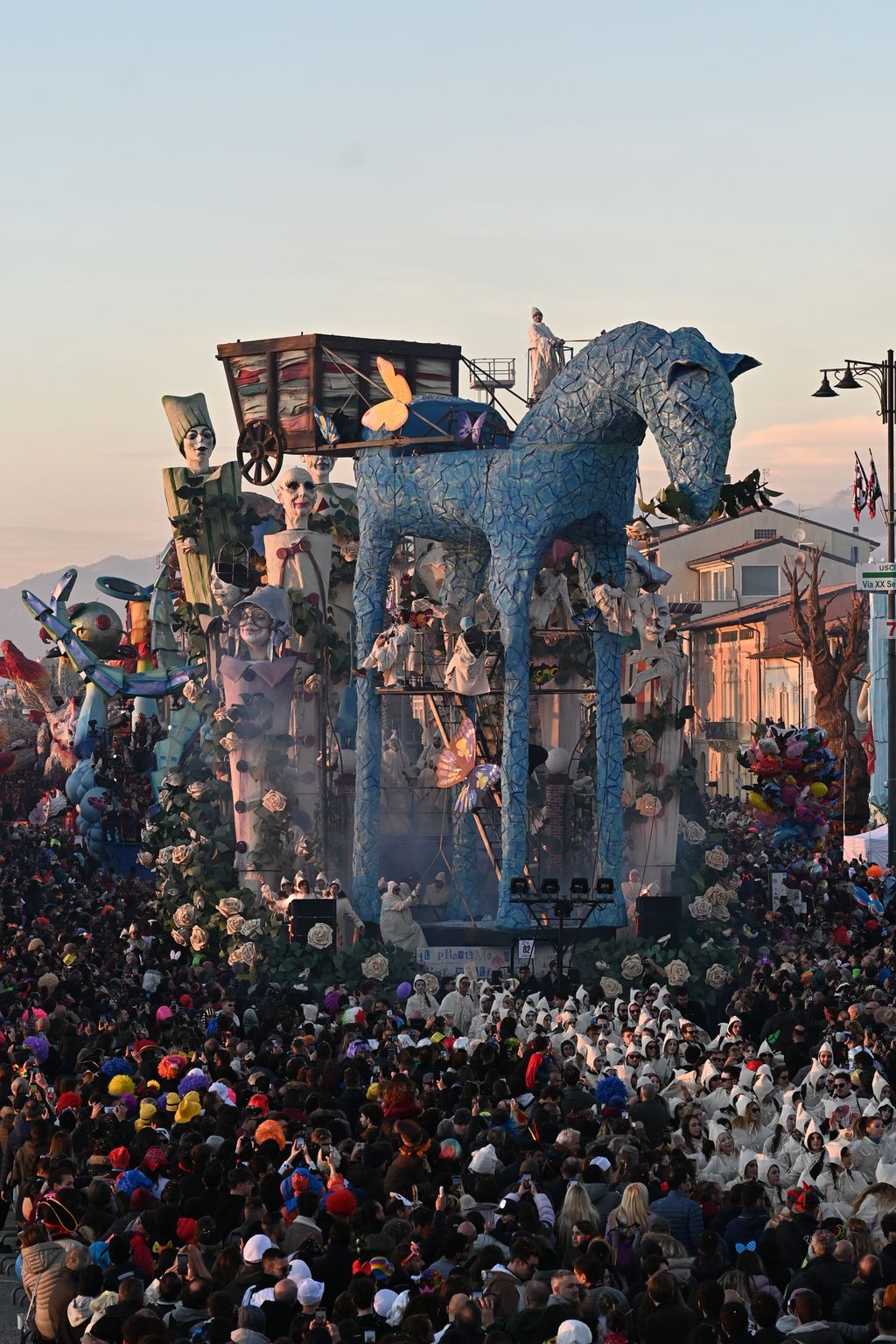 Viareggio-i felvonulás, Viareggio, karnevál, felvonulás , 2024., 