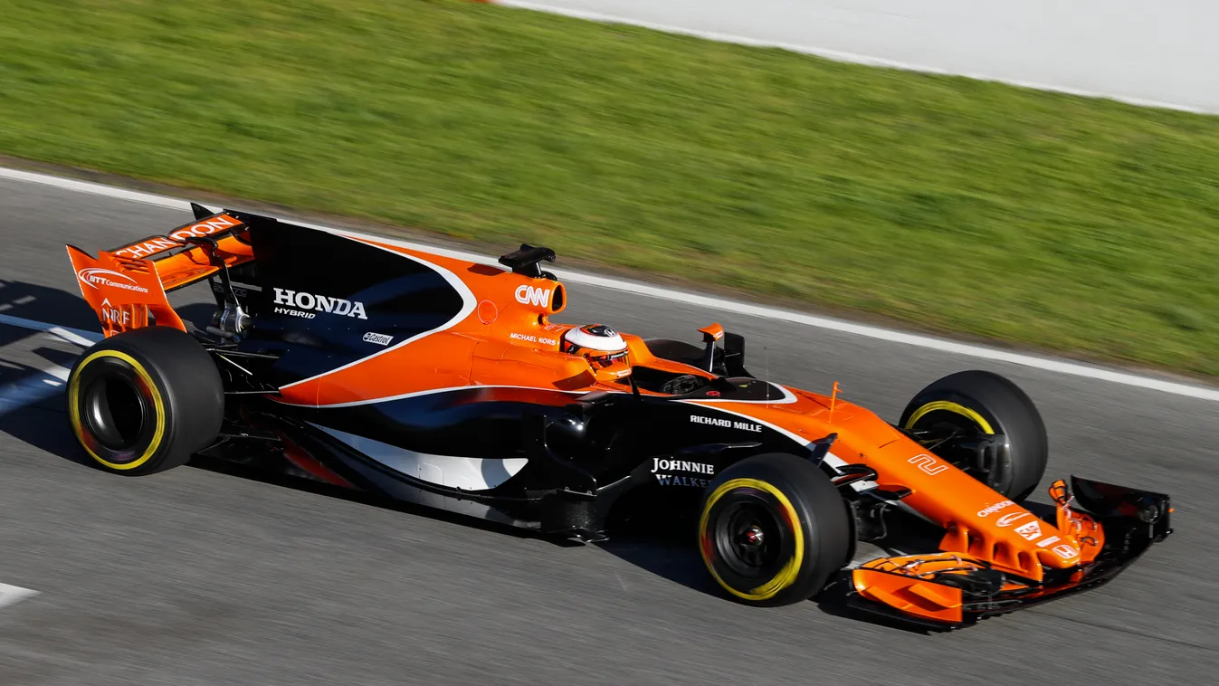 Forma-1, Stoffel Vandoorne, McLaren Honda, Barcelona 