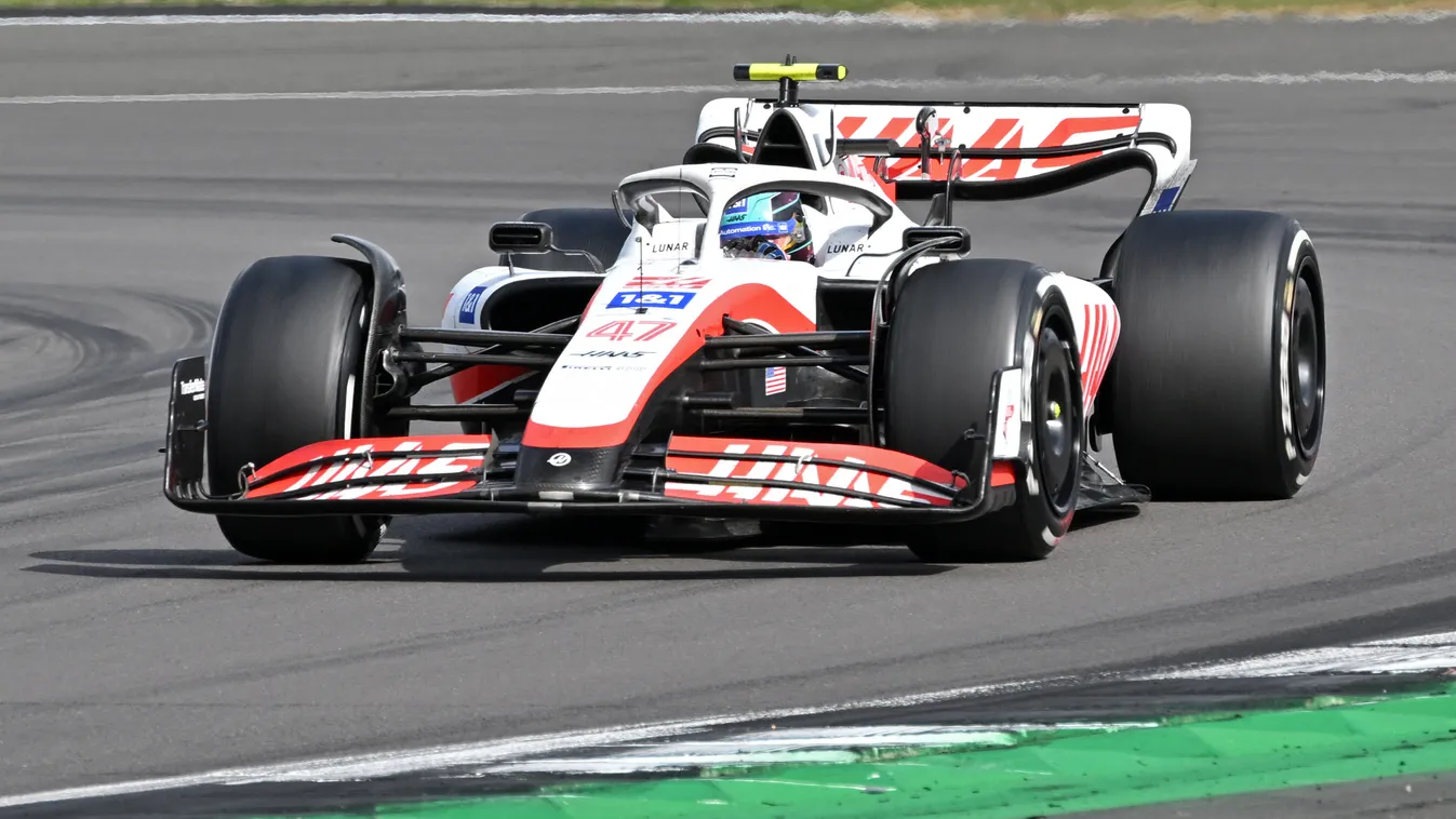 Forma-1, Mick Schumacher, Haas, Brit Nagydíj 2022, futam 