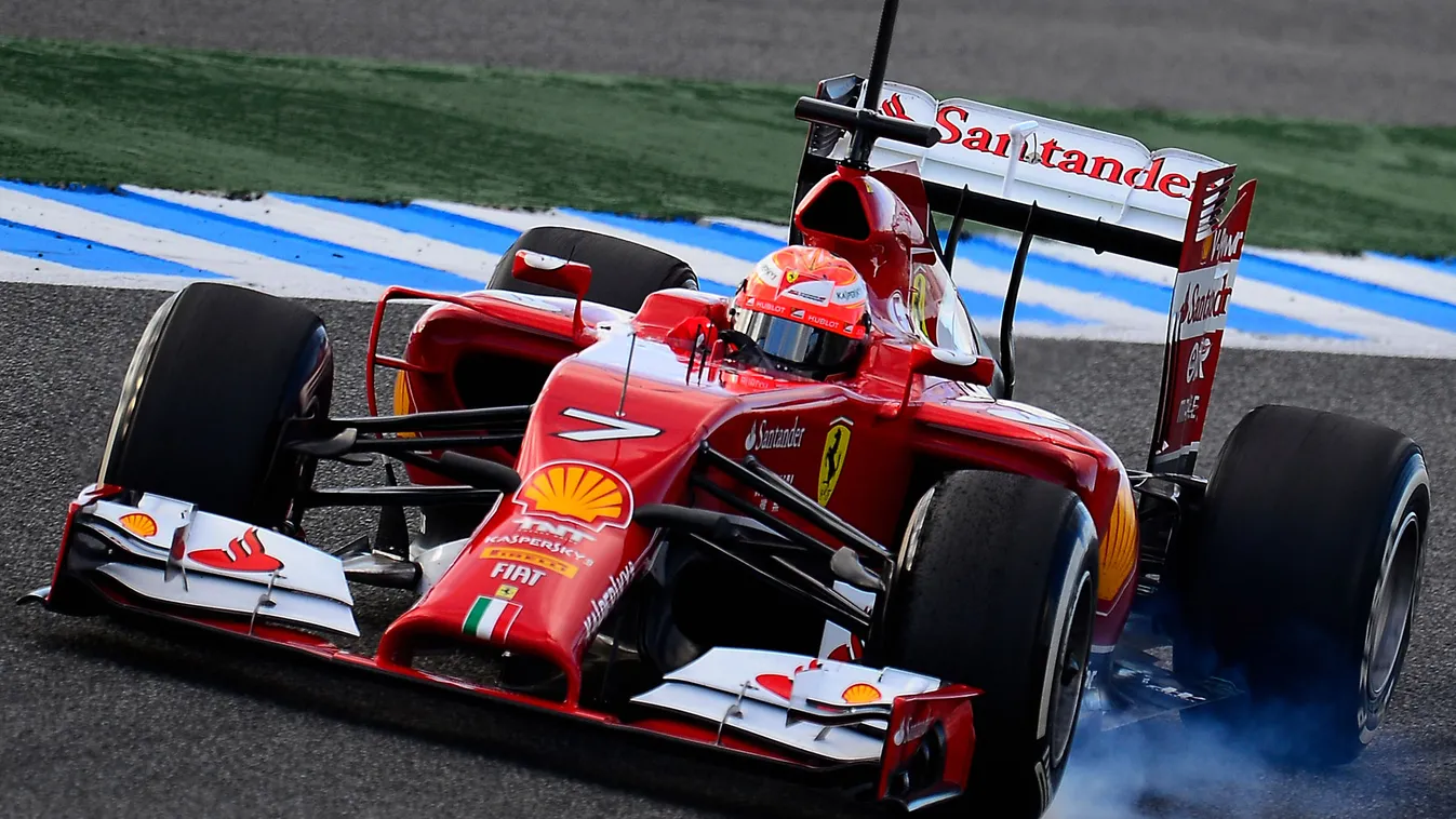 Forma-1, Ferrari, Kimi Räikkönen, teszt 
