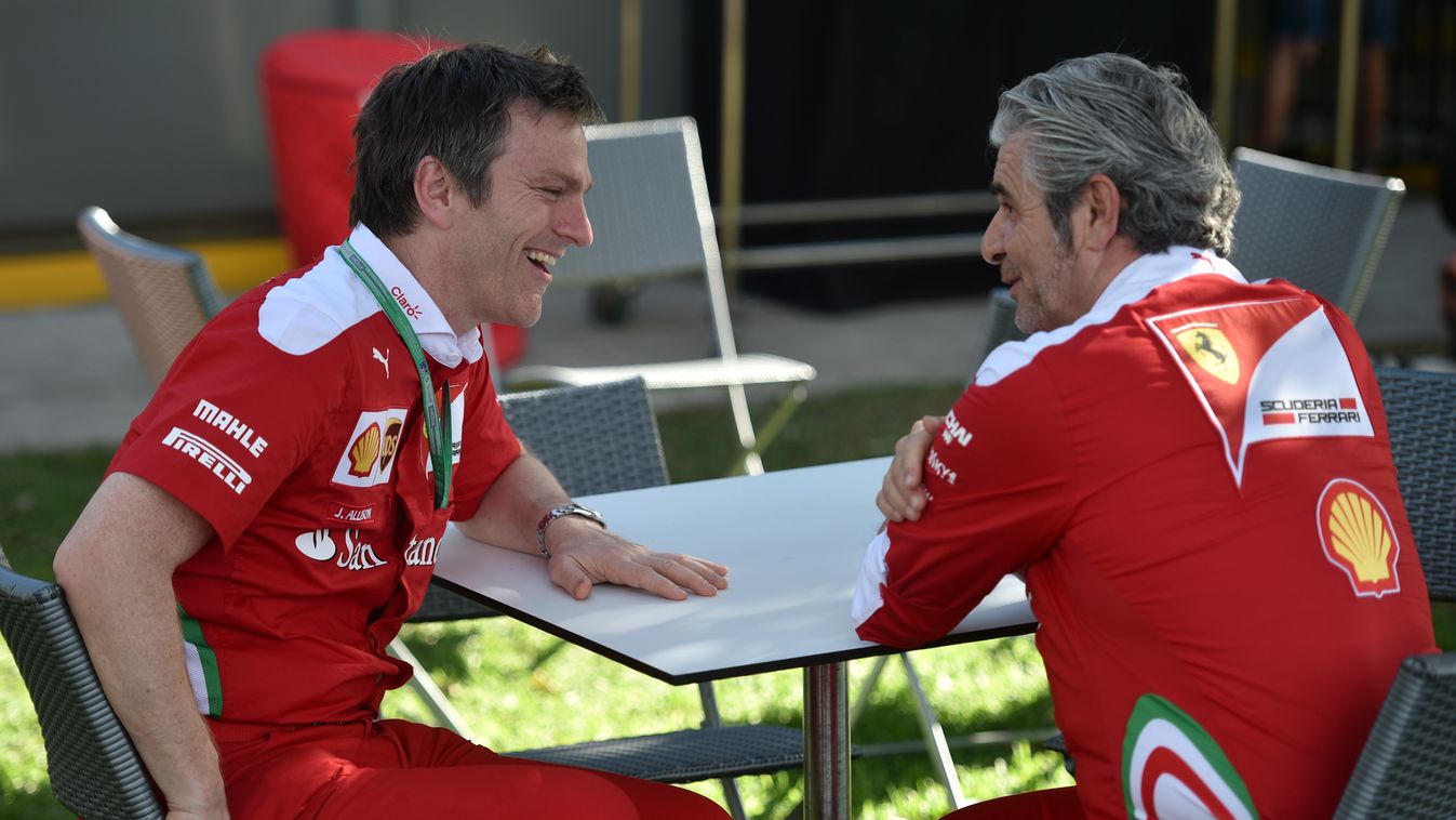 Forma-1, James Allison, Maurizio Arrivabene, Scuderia Ferrari, Ausztrál Nagydíj 2016 