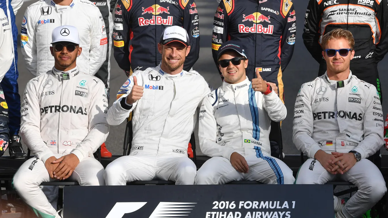Forma-1, Abu-dzabi Nagydíj, Jenson Button, Felipe Massa 