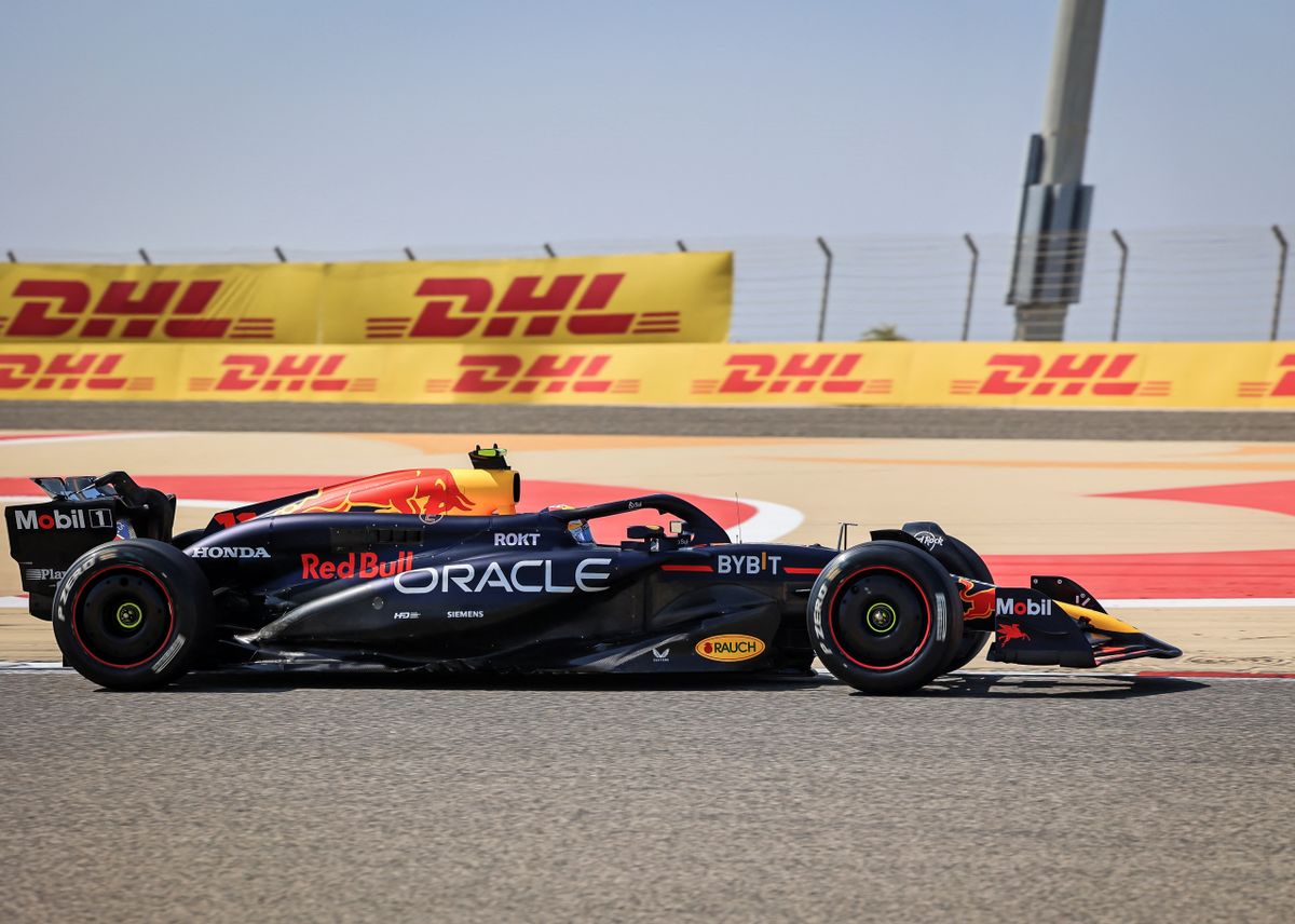 Formula 1 Testing in Bahrain - Day 2, Red Bull, Sergio Perez