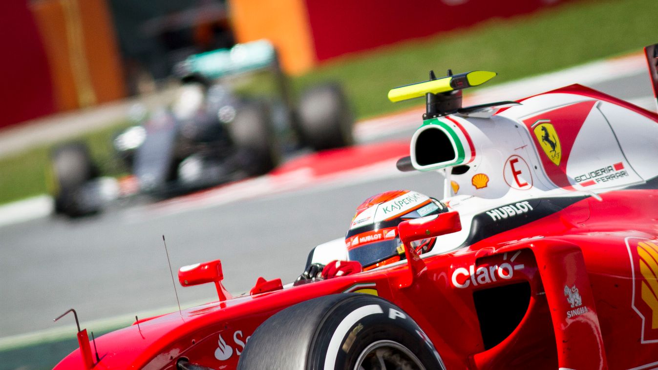 Forma-1, Kimi Räikkönen, Scuderia Ferrari, Spanyol Nagydíj 