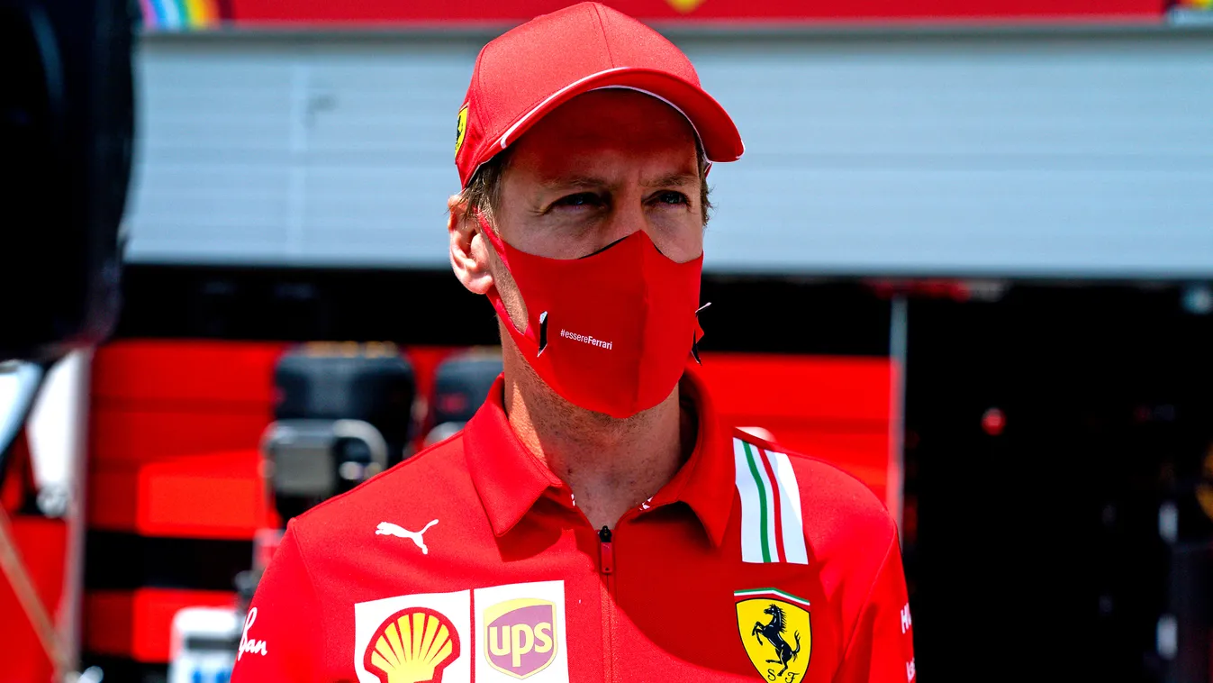 Forma-1, Sebastian Vettel, Scuderia Ferrari, Stájer Nagydíj, vasárnap 