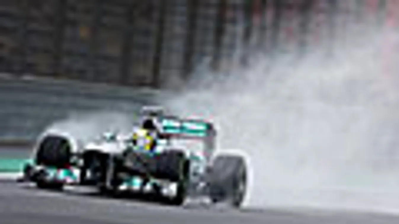 Forma-1, Nico Rosberg, Mercedes, Brazil Nagydíj, eső