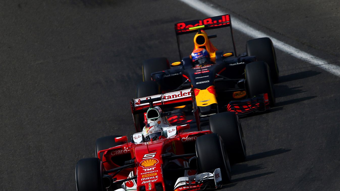 Forma-1, Sebastian Vettel, Max Verstappen, Ferrari, Red Bull, Belga Nagydíj 