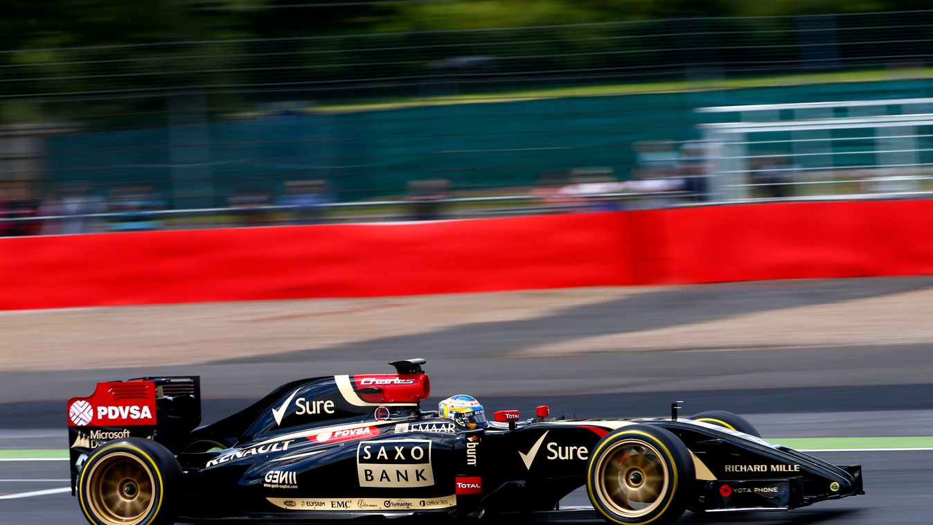 Forma-1, Pirelli, Lotus, 2014, Silverstone, teszt, 18 col 