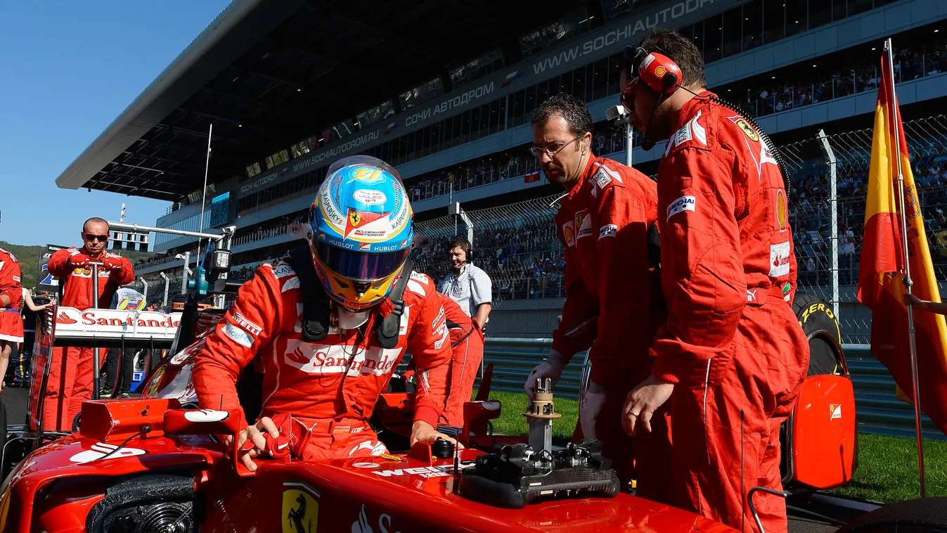 Forma-1, Fernando Alonso, Ferrari, Orosz Nagydíj 