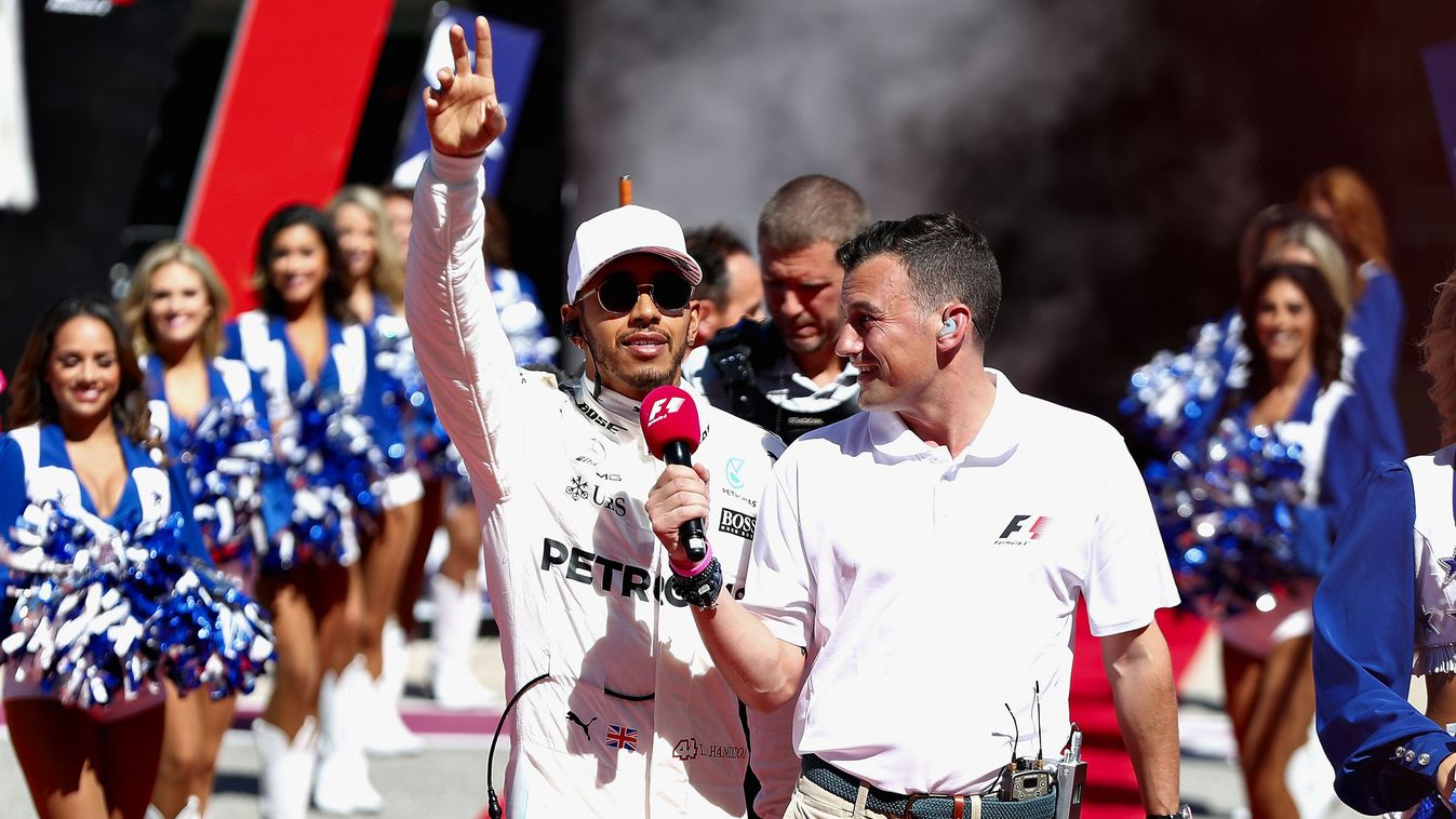 F1 Grand Prix of USA GettyImageRank2 Formula One Racing formula 1 Auto Racing Formula One Grand Prix United States Formula One Grand Prix AUSTIN, TX - OCTOBER 22: Lewis Hamilton of Great Britain and Mercedes GP walks to the grid before the United States F