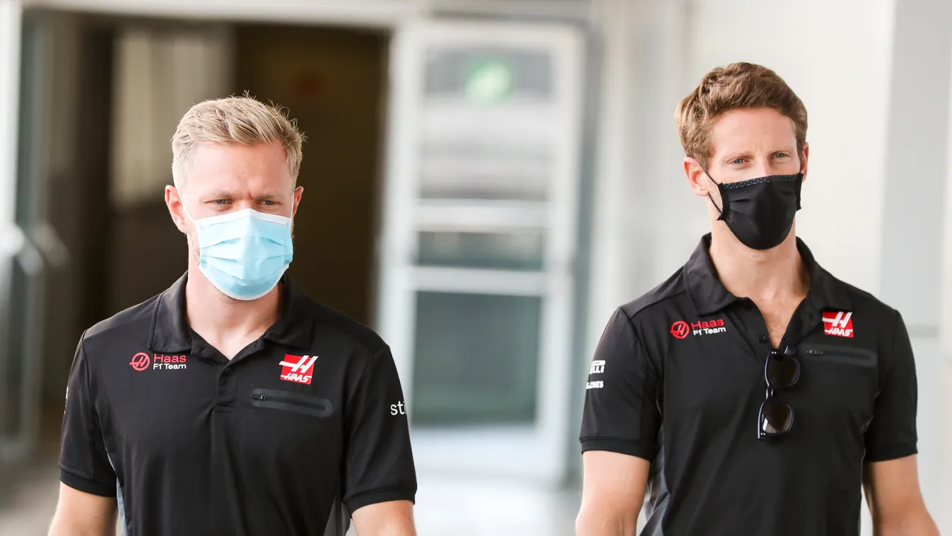 Forma-1, Orosz Nagydíj, csütörtök, Romain Grosjean, Kevin Magnussen, Haas F1 Team 