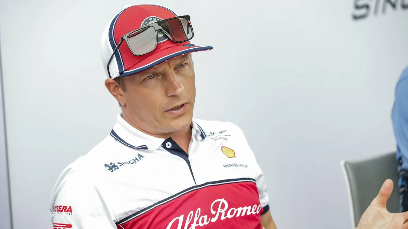 Forma-1, Osztrák Nagydíj, csütörtök, Kimi Räikkönen, Alfa Romeo Racing 